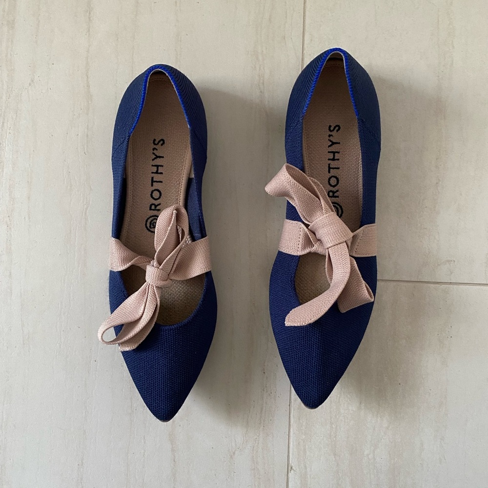 Rothy’s Pointe Flats with Bow